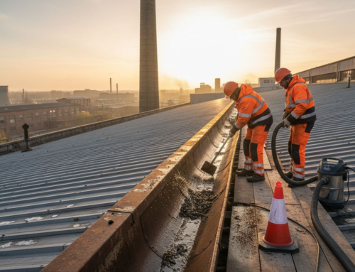 Industrial Gutter Cleaning – Safeguarding UK Facilities